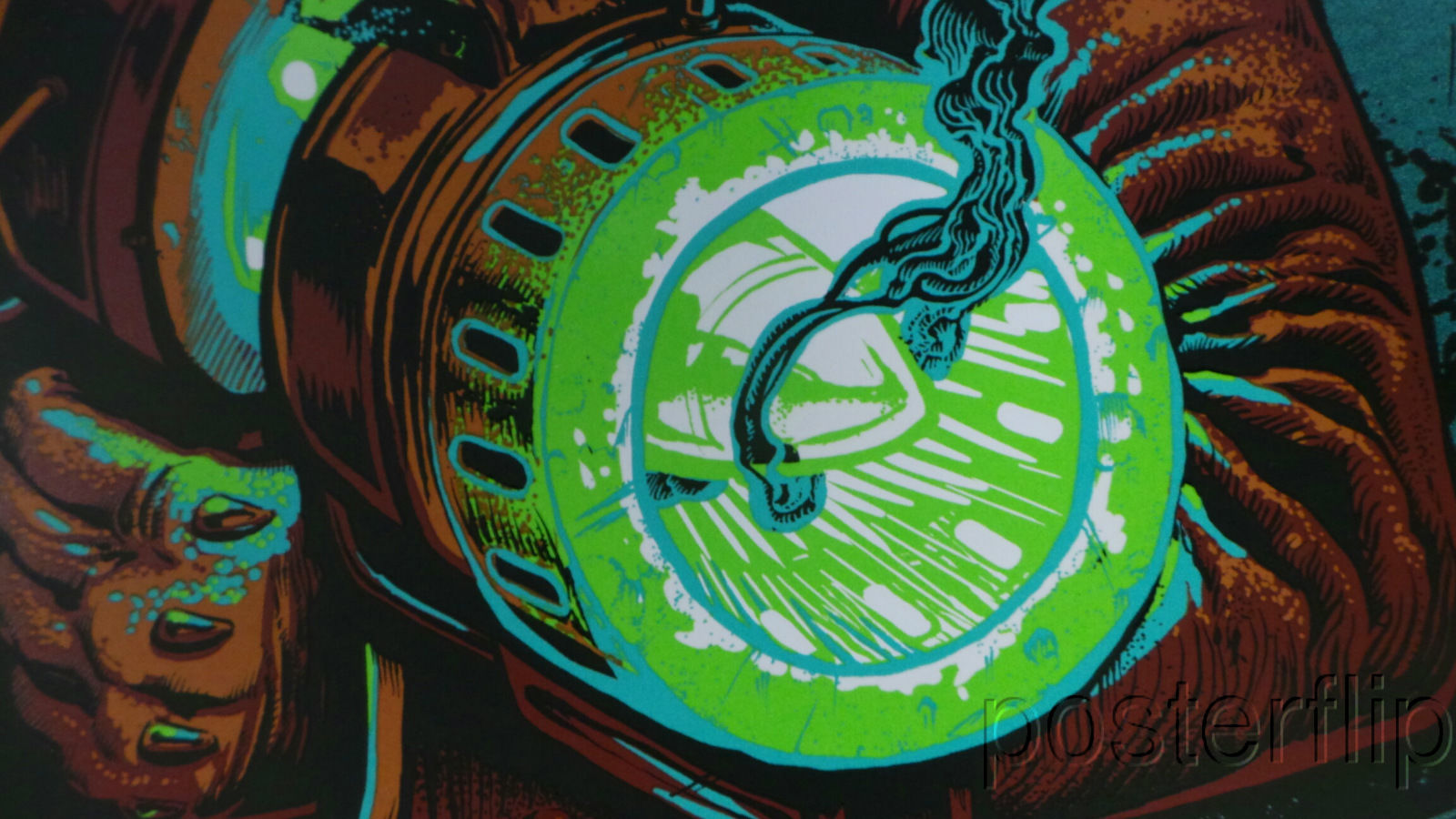 Title:  Eddie Vedder, Sydney, Australia 2-11-14  Artist:  Munk One  Edition:  xx/100, signed and numbered.  Type: Screen print poster  Size: 24" x 18"  Notes:  Print is stored flat in very good condition. Following purchase, prints are rolled in archival paper and shipped with bubble wrap in sturdy cardboard tubes.