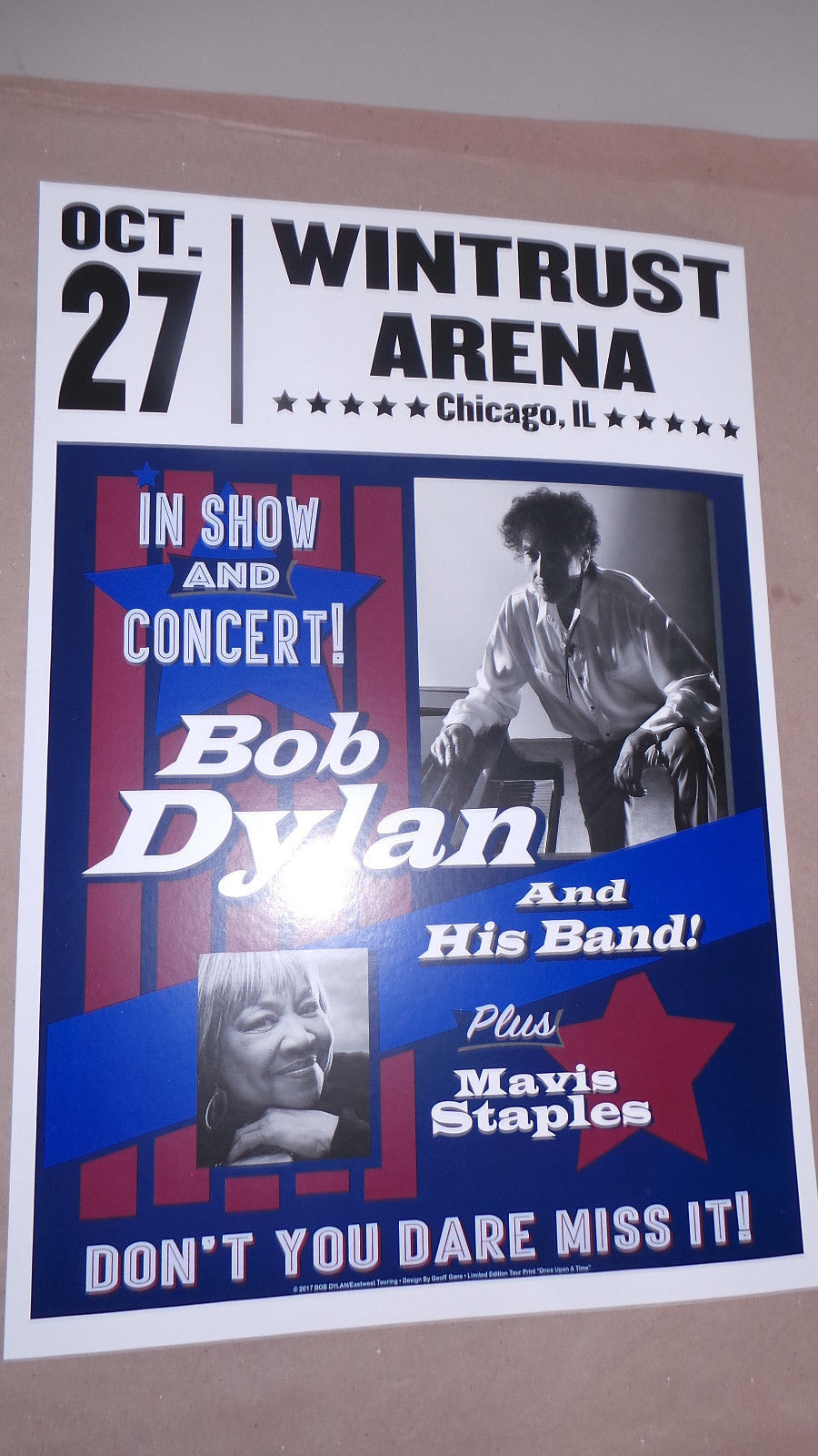 Purchased in person at the show 10/27/2017. In very good condition. In house ready to ship.