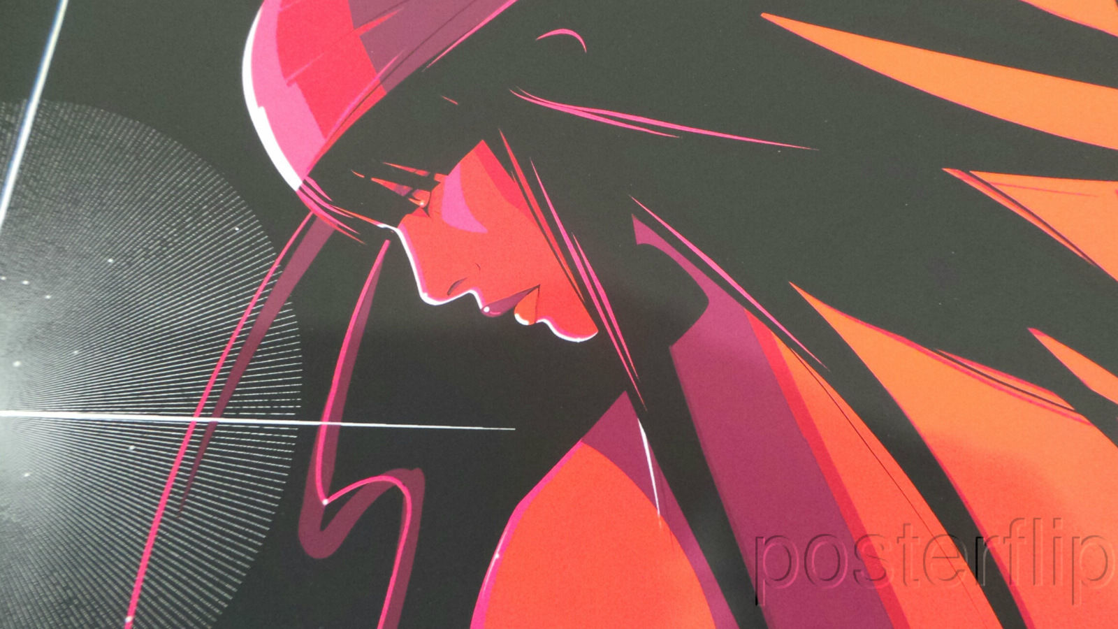 Title:  Elektra  Poster artist: Craig Drake  Edition:  xx/275  Type:  Screen print  Size:  24" x 36"  Notes:  Released by Mondo in 2014.  Print is stored flat in very good condition.  Following purchase, prints are rolled in archival paper and shipped with bubble wrap in sturdy cardboard tubes.  Check out our other listings for more hard-to-find and out-of-print posters.