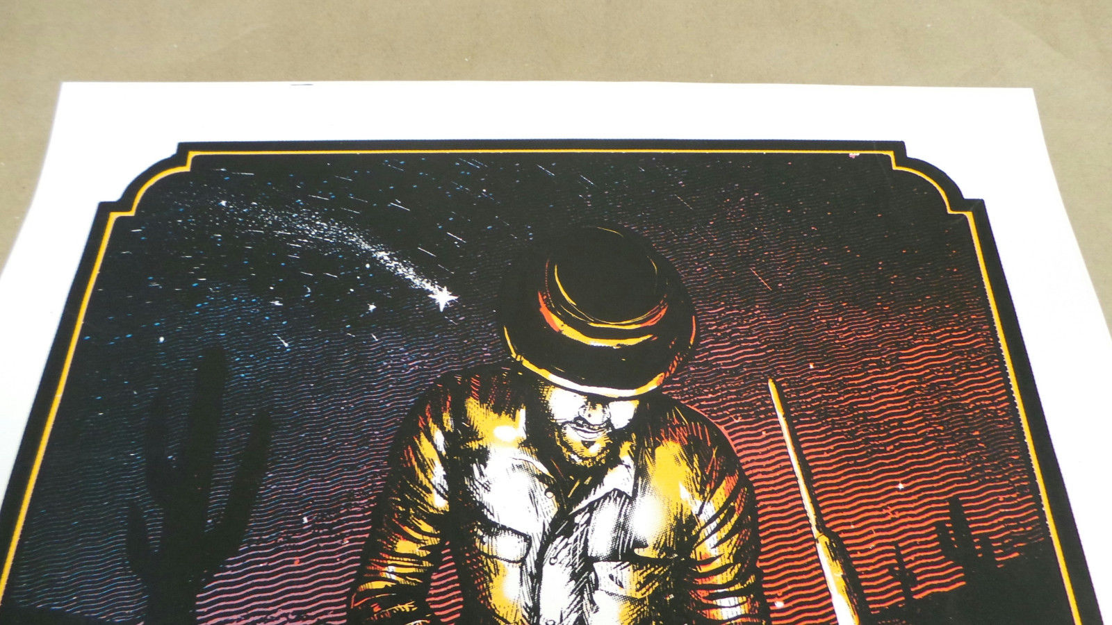 The Avett Brothers Missoula Screen Print Poster Zeb Love
