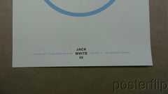 Title: Jack White III - Auditorium Theatre  Poster artist: Matthew Jacobson  Edition:  xx/300.  Type: Screen print poster  Size:  18" x 24"  Venue: Auditorium Theatre  Location: Chicago, IL  Notes:  Released by Le Grand Magistery, LLC in 2014.   Check out our other listings for more hard-to-find and out-of-print posters.