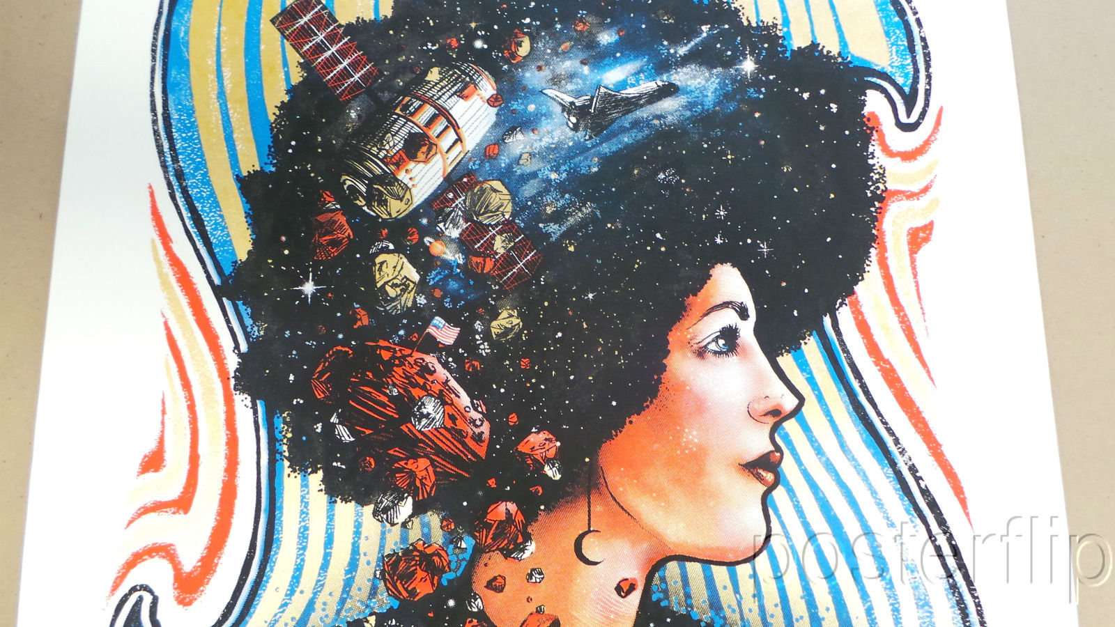 Title: "Widespread Panic - Red Rocks, CO 2015" Poster artist: Zeb Love Edition: 50 Type: Screen Print Size: 18" x 24" Location:  Morrison, CO Venue: Red Rocks Ampitheatre Notes:  Released in 2015. Signed and numbered by the artist.  Print is stored flat in very good condition. Following purchase, prints are rolled in archival paper and shipped with bubble wrap in sturdy cardboard tubes.