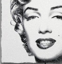 Mr. Brainwash Diamond Girl Black Edition xx/90 S/Ned Screenprint Poster