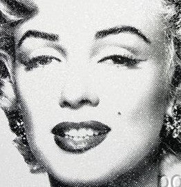 Mr. Brainwash Diamond Girl Black Edition xx/90 S/Ned Screenprint Poster