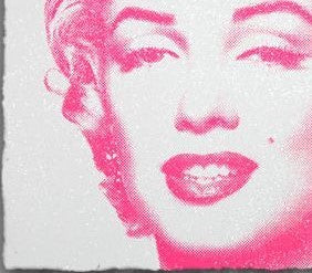 Mr. Brainwash Diamond Girl Pink Edition xx/90 S/N Screenprint Poster