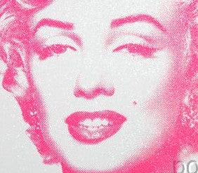 Mr. Brainwash Diamond Girl Pink Edition xx/90 S/N Screenprint Poster