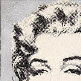 Mr. Brainwash Diamond Girl Silver Background Edition xx/90 S/Ned Screenprint