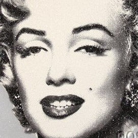 Mr. Brainwash Diamond Girl Silver Background Edition xx/90 S/Ned Screenprint