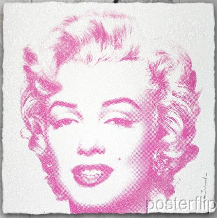 Mr. Brainwash Diamond Purple Edition xx/90 S/N Screen print
