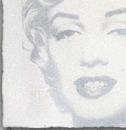 Title:  Diamond Girl - Marilyn Monroe (Silver Edition)  Artist: Mr. Brainwash  Edition:  Silver Edition of 90. Signed and numbered by Mr. Brainwash  Type: One-color screen print