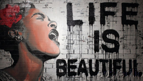 Mr. Brainwash Billie is Beautiful Poster Screenprint S/N ed. of 105