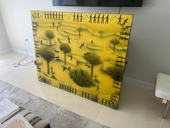 Gonzalo Garcia Callegari "Untitled" Oil on Canvas Original