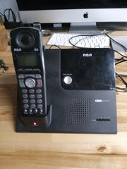 Lot of 2 RCA 25420 4-Line Expandable Cordless Phone with Caller ID