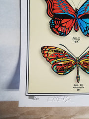 Emek - Dead and Company Summer Tour 2019 Butterflies Artist Edition xx/200 S/N - Grateful Dead