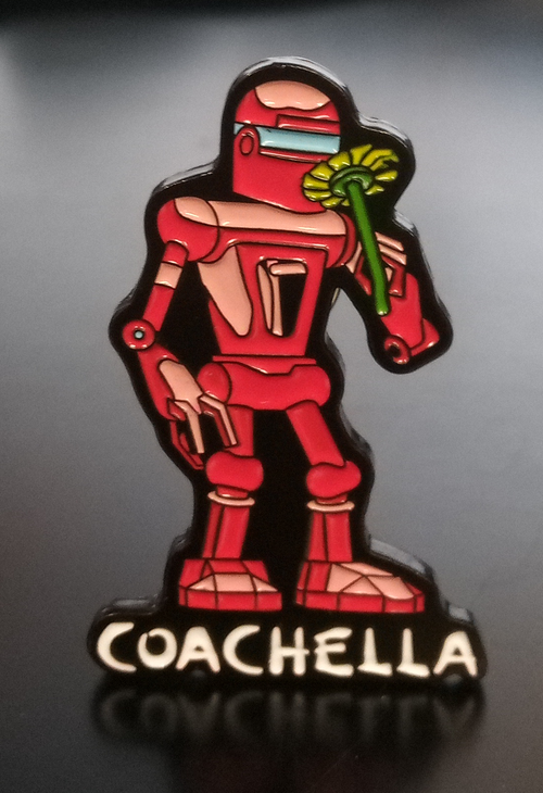 2024 Coachella Pins - Set of 4