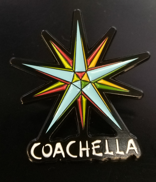 2024 Coachella Pins - Set of 5