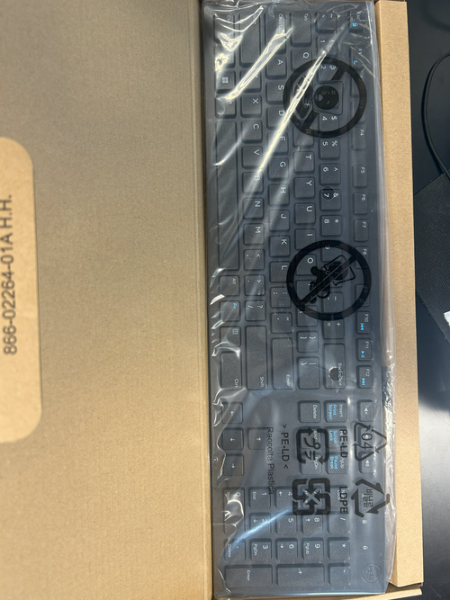 Lot of 5 Wired Dell kb216t1 Keyboards
