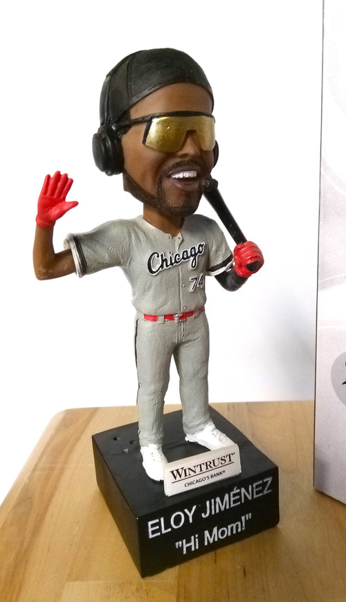 Eloy Jimenez Talking Bobblehead "HI MOM" Chicago White Sox