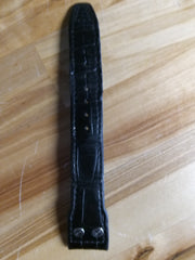 IWC Pilot Black Alligator Leather Watch Strap, used.