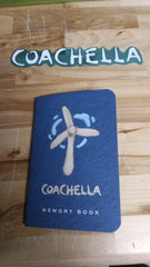 2026 Coachella Welcome Guide Swag, Hologram Projector, Memory Book, Stickers, &