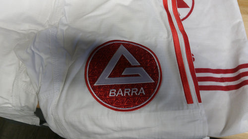 Gracie Barra x adidas III Stripes Kimono White - A2 (Never Used)