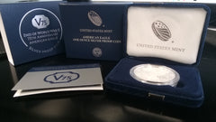End of World War II 75th Anniversary American Eagle One Ounce Silver Proof Coin