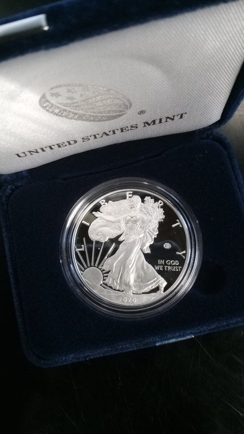 End of World War II 75th Anniversary American Eagle One Ounce Silver Proof Coin