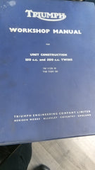 1971 Triumph Tiger Daytona Motorcycle + Triumph Workshop Manual