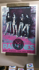 Ramones 50th Anniversary OBEY GIANT Official xx/600 SIGNED Shepard Fairey