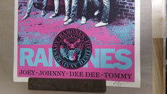 Ramones 50th Anniversary OBEY GIANT Official xx/600 SIGNED Shepard Fairey