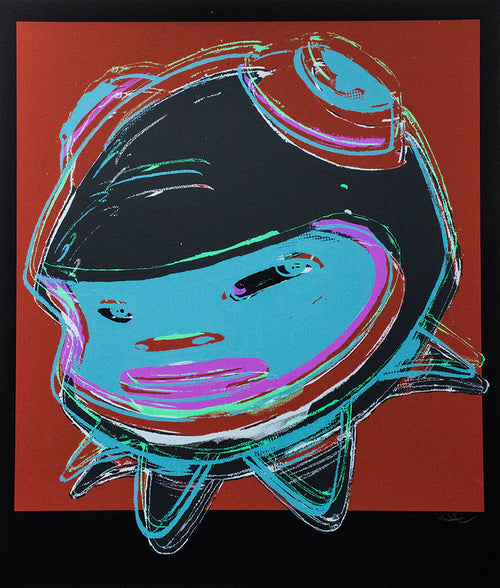 Hebru Brantley - "Phibby 20" 1/1 Hand Pulled Screen Print - 2020