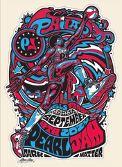 Ames Bros 2024 Pearl Jam Philadelphia Screen Print xx/130 s/n