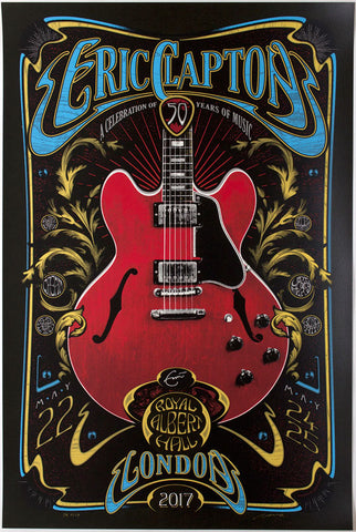 Terry Bradley - Allman Brothers 45th Anniversary Poster 2014 - Beacon Theatre, NYC