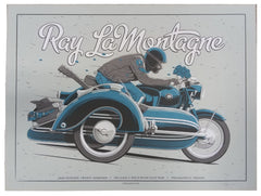 Charles Crisler - Ray LaMontagne Indianapolis 2014 Screen Print - xx/200 S/N'd