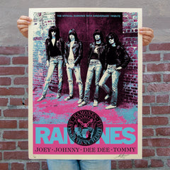 Ramones 50th Anniversary OBEY GIANT Official xx/600 SIGNED Shepard Fairey