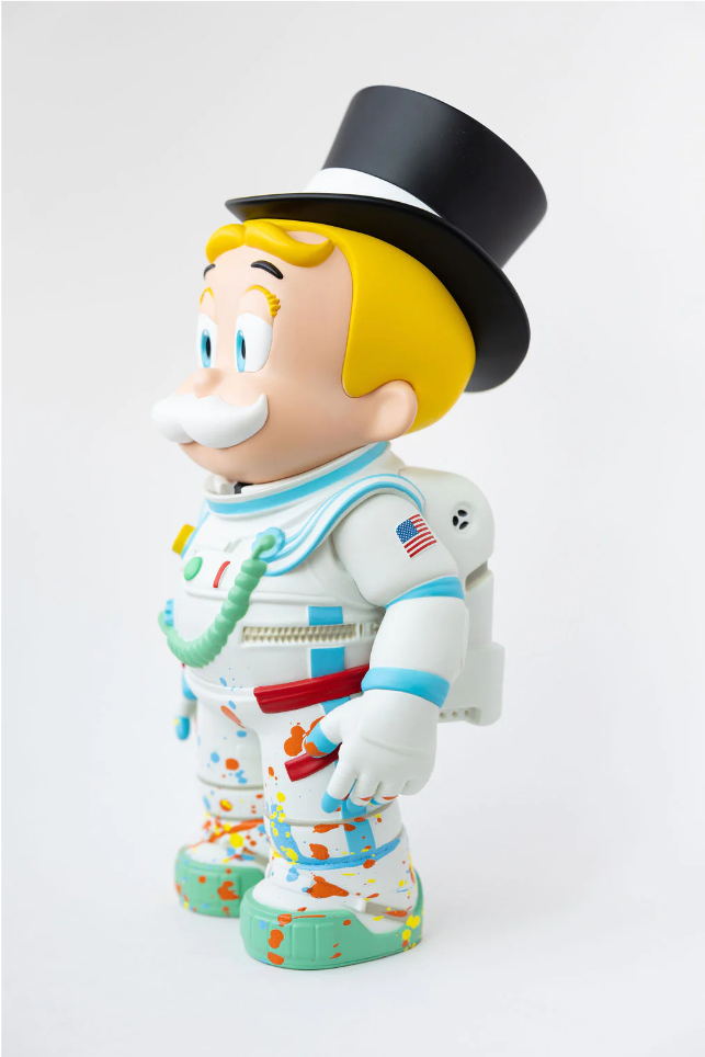 Hand Finished Spaceman Richie Figurine - Alec Monopoly - 2023