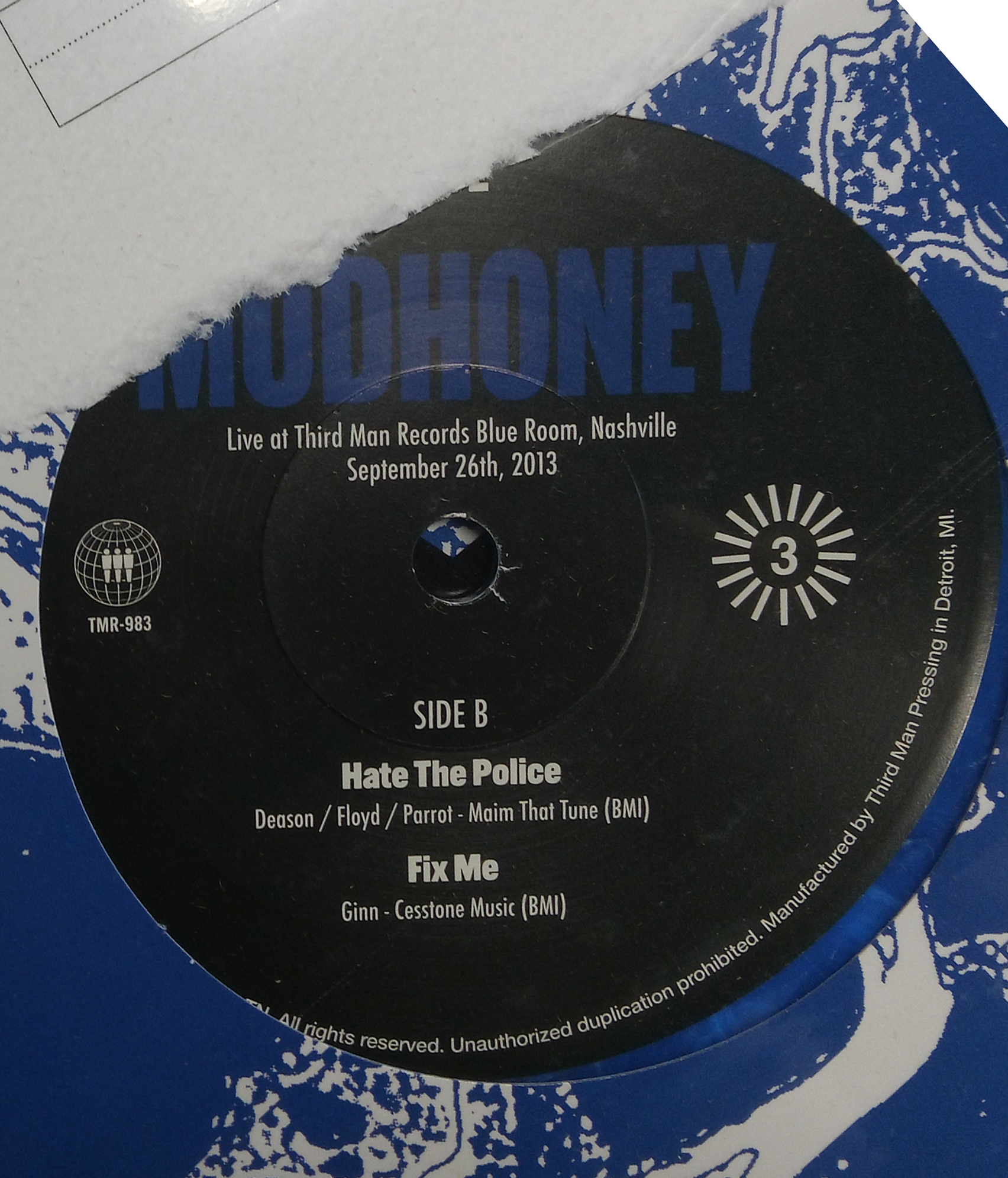 Third Man Records Vault 60 Jack White, Dinosaur Jr., Mudhoney Third Man Records Vault 60 Jack White, Dinosaur Jr., Mudhoney