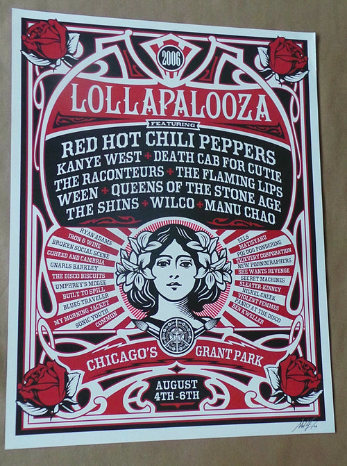 Shepard Fairey - Lollapalooza - 2006 - Chicago