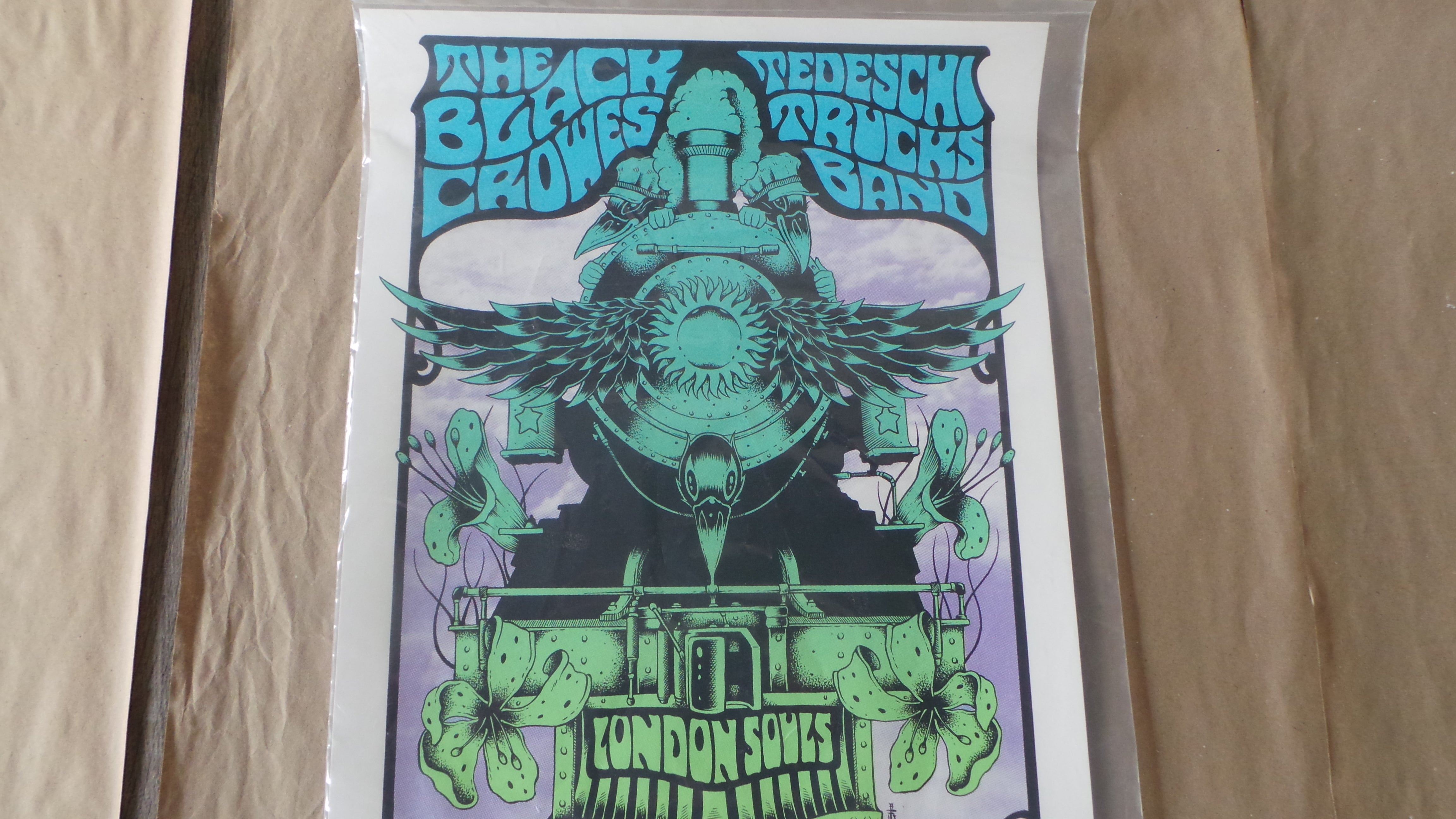 Alan Forbes - Black Crowes with Tedeschi Trucks Band - 2013 Tour Poster