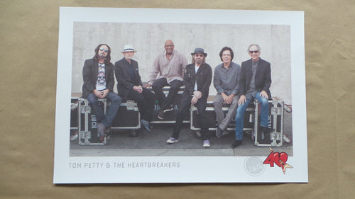 Title: TOM PETTY - 2016 FAN CLUB POSTER HEARTBREAKERS 40TH ANNIVERSARY Poster artist: Joel Bernstein, Photographer Size: 22" x 16"  Notes: Limited edition fan club poster original printing.  Check out our other listings for more hard-to-find and out-of-print posters.