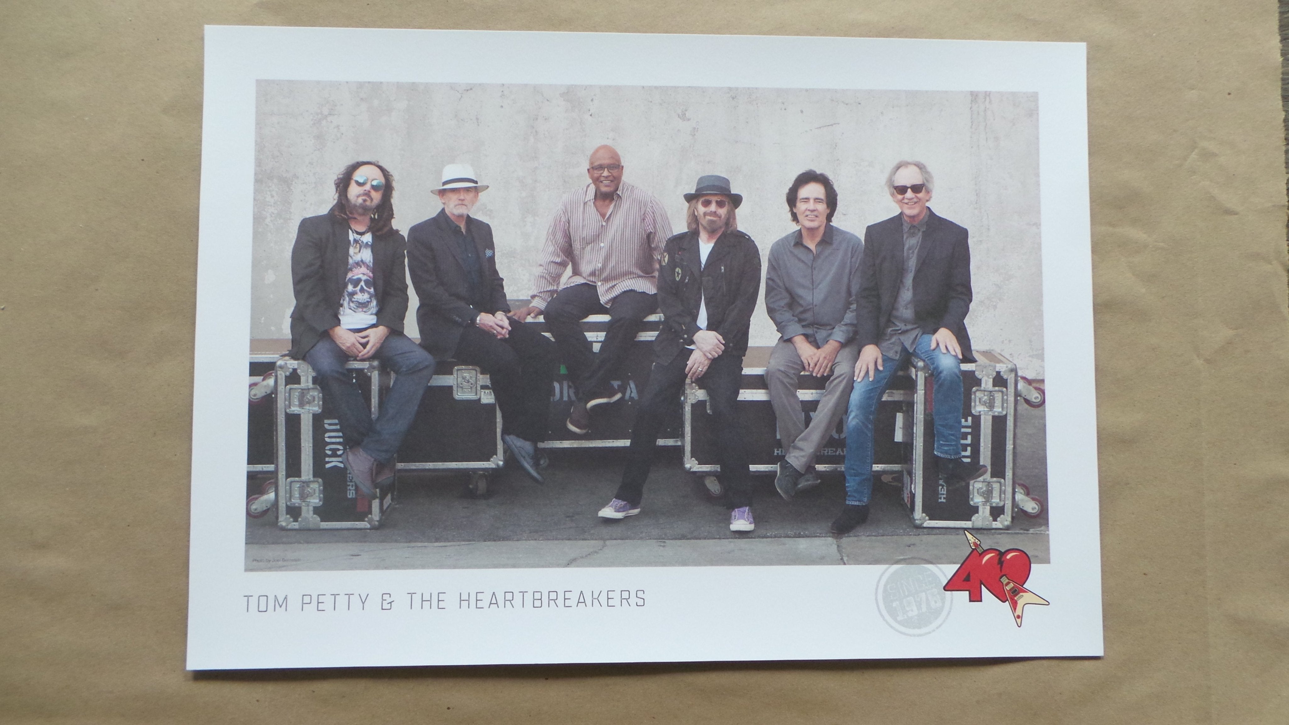 Title: TOM PETTY - 2016 FAN CLUB POSTER HEARTBREAKERS 40TH ANNIVERSARY Poster artist: Joel Bernstein, Photographer Size: 22" x 16"  Notes: Limited edition fan club poster original printing.  Check out our other listings for more hard-to-find and out-of-print posters.