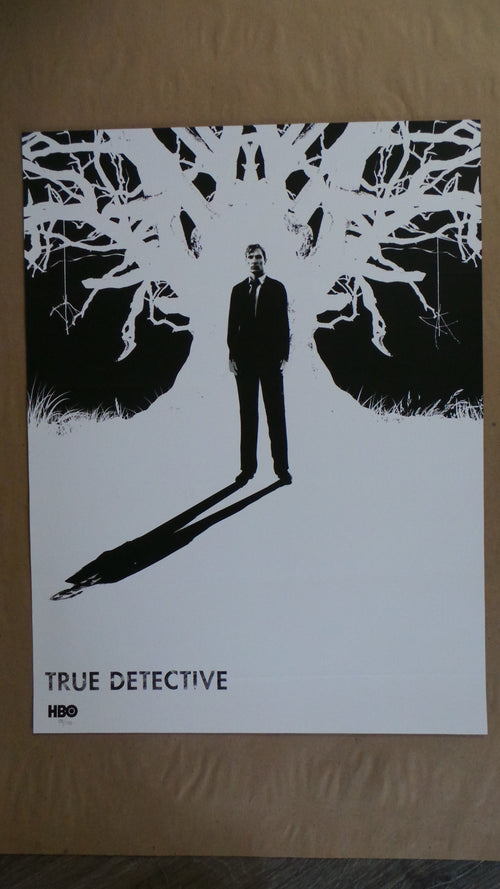 True Detective HBO Poster Screenprint by Jay Shaw from Mondo Numbered xxx/120