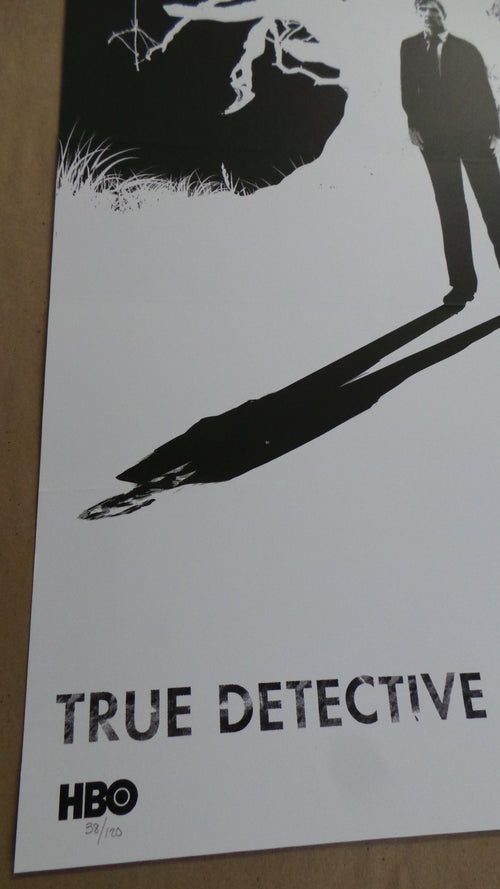 True Detective HBO Poster Screenprint by Jay Shaw from Mondo Numbered xxx/120
