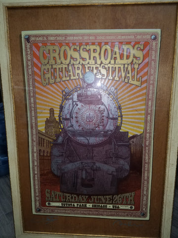 Eric Clapton Adam Pobiak Madison Square Garden MSG 2018 Original Ltd Ed Poster x