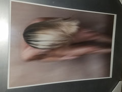 NOTES:  Still in the plastic  Framed and ready to hang in excellent condition  Nude Woman Naked Art from 2014  Artist Unknown  Frame measures 22" x 25"  In house and ready to ship!