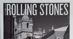 Title: Rolling Stones - 2014 OFFICIAL POSTER LISBON #1  Poster artist:   Edition:  xx/500  Type: Limited edition lithograph   Size: 17" x 23"  Location:  Lisbon, Portugal   Venue:  Rock in Rio Festival   Notes:  1st edition, official poster hand numbered and embossed.  Official poster, Europe 14 On Fire Tour original from the show!
