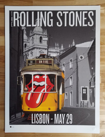 ROLLING STONES - 2014 OFFICIAL POSTER MACAU COTAIARENA