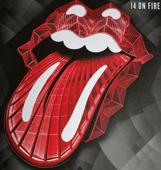 Title: Rolling Stones  - 2014 OFFICIAL POSTER LISBON #2 ROCK IN RIO  Poster artist:   Edition:  xx/500  Type: Limited edition lithograph   Size: 17" x 23"  Location: Lisbon, Portugal   Venue:  Rock in Rio Festival   Notes:  1st edition, official poster hand numbered and embossed.  Official poster, Europe 14 On Fire Tour original from the show!