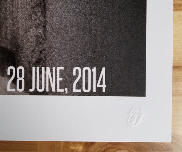 ROLLING STONES 2014 OFFICIAL POSTER WERCHTER, BELGIUM – Posterflip.com