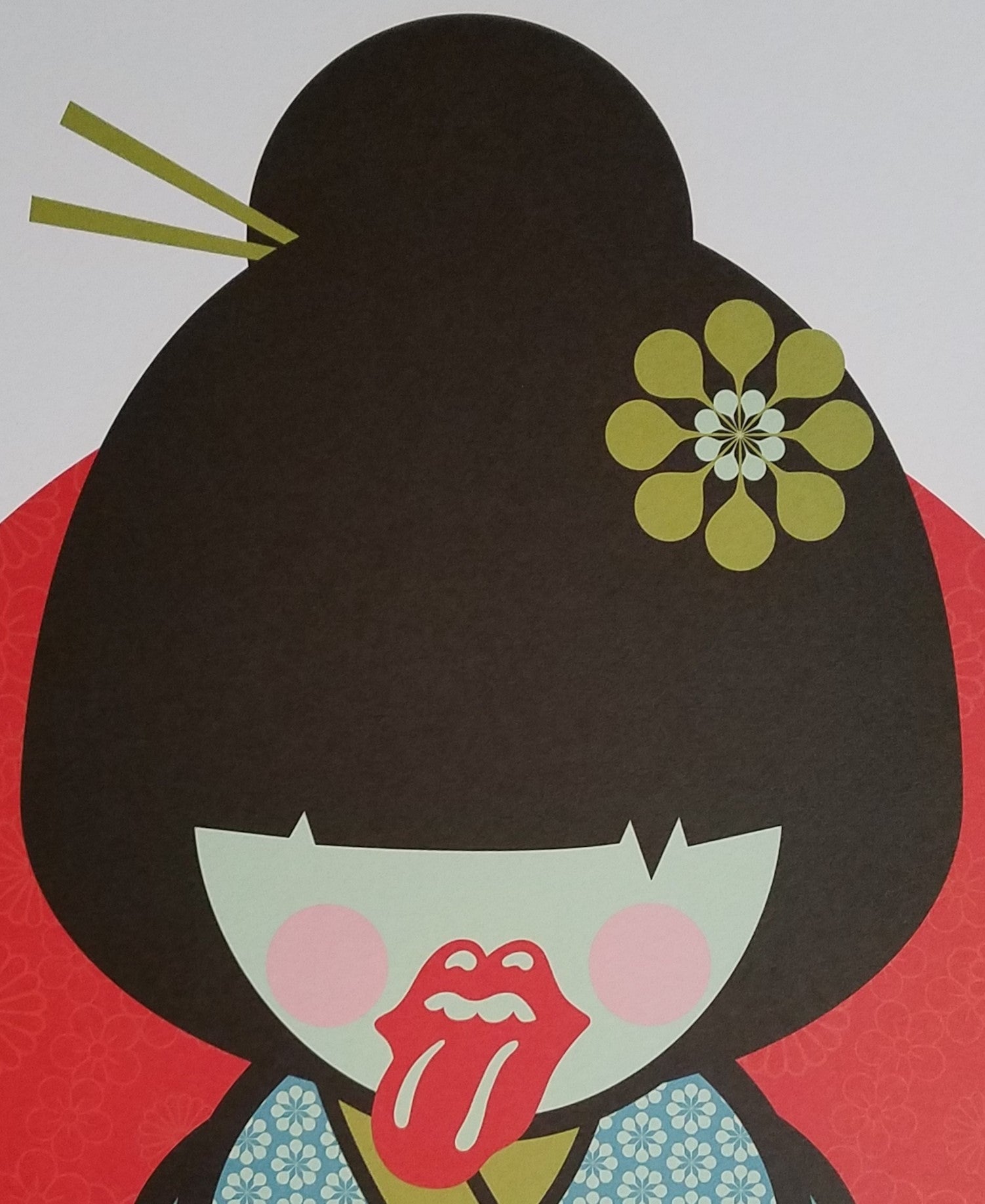 Title: Rolling Stones   Poster artist:   Edition:  xx/500  Type: Lithograph   Size: 17" x 23"  Location: Tokyo, Japan   Venue: Tokyo Dome   Notes:  1st edition, official poster hand numbered and embossed.  Official poster, Asia 14 On Fire Tour original from the show!